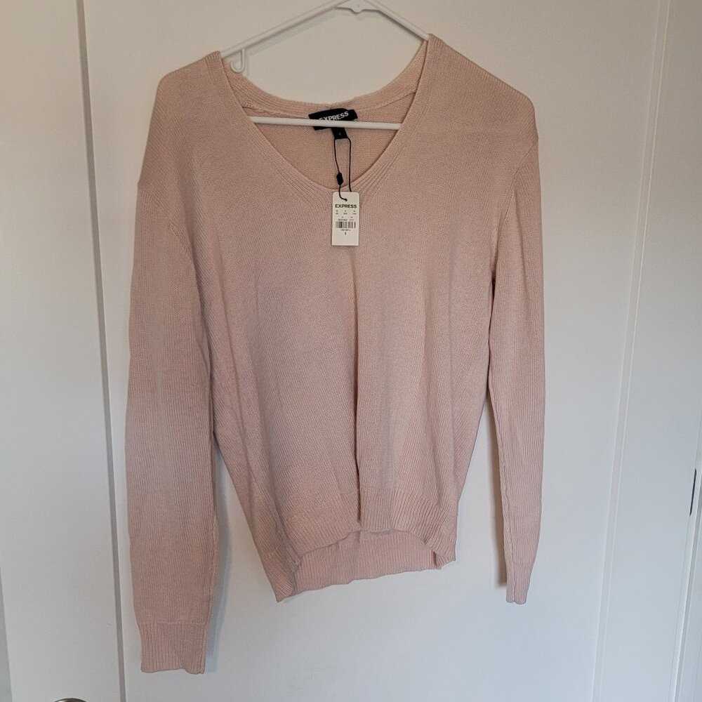 Express Pink Sweater, S